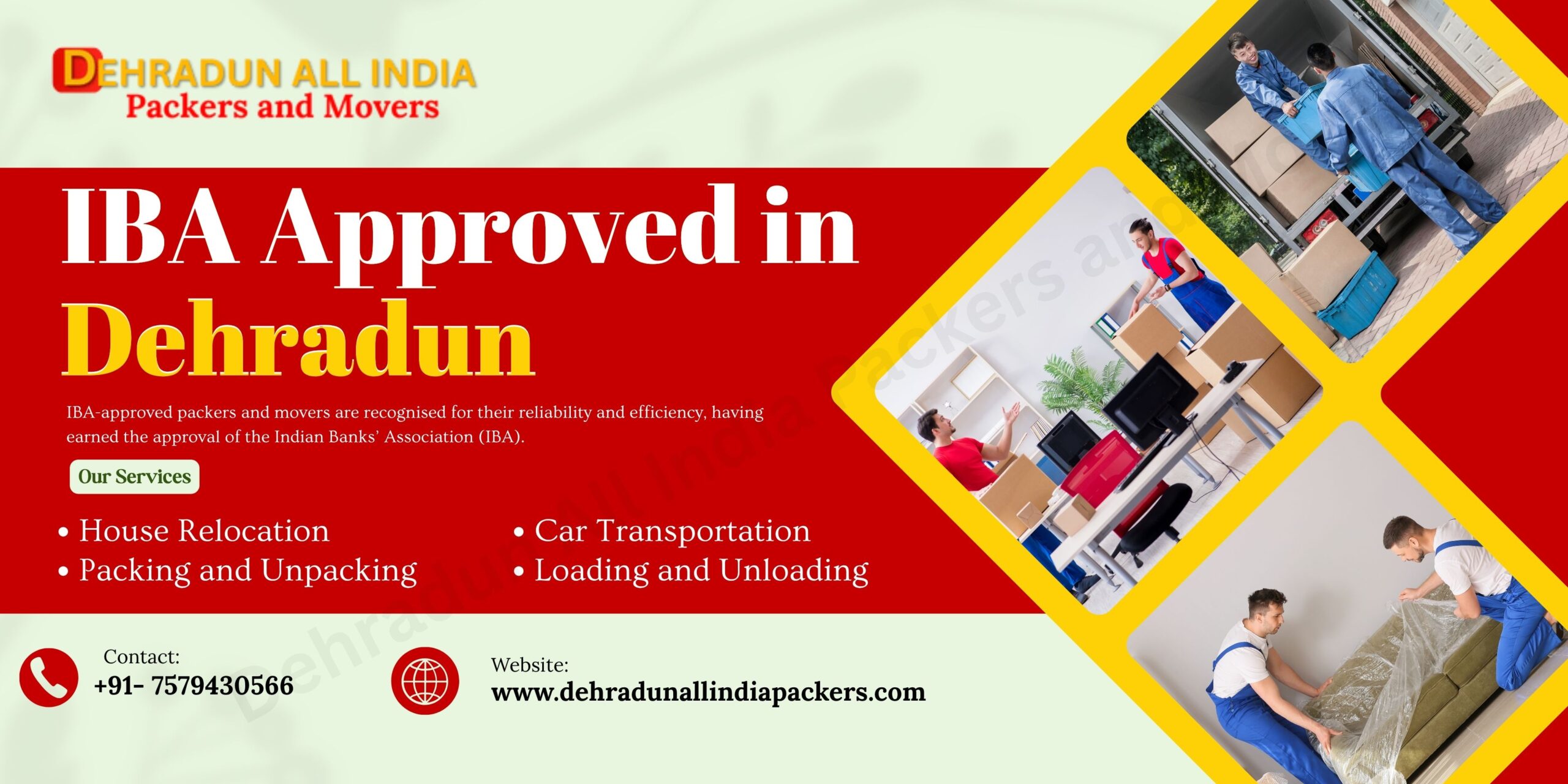 iba approved packers and movers dehradun